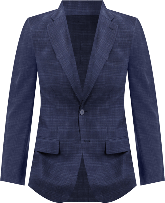 Men's Slim-Fit Wool-Blend Suit Jacket