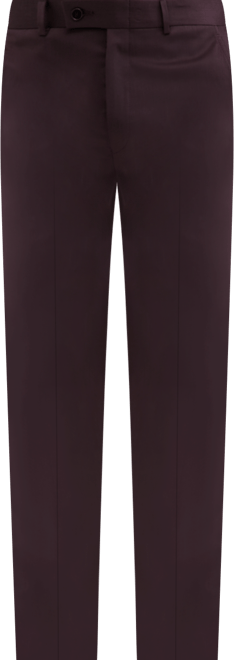 Men's Slim-Fit Wool-Blend Suit Pants