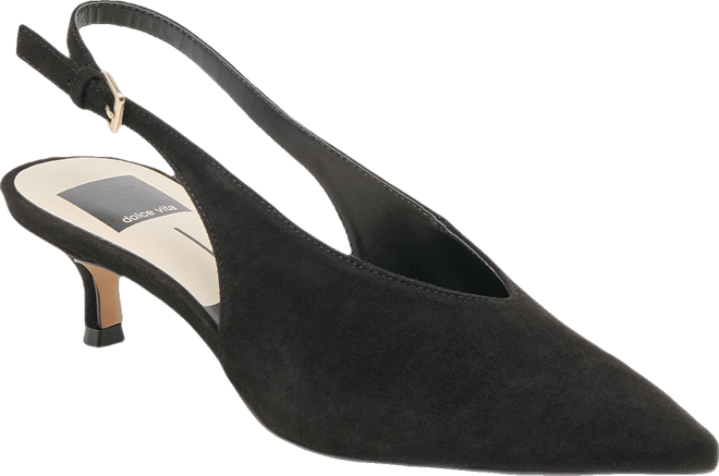 Women's Alenna Kitten-Heel Slingback Pumps