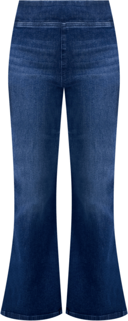 Petite Flared-Leg Pull-On Jeans, Macy's Exclusive