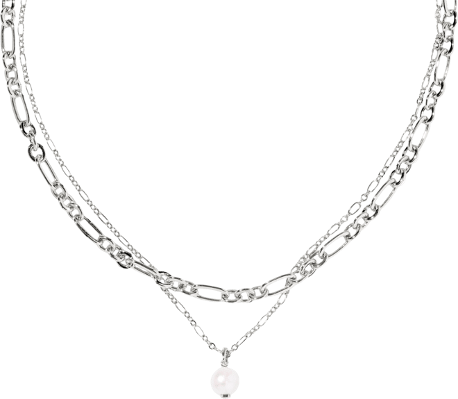 Ashton Multi Strand Necklace, 16" + 3" extender