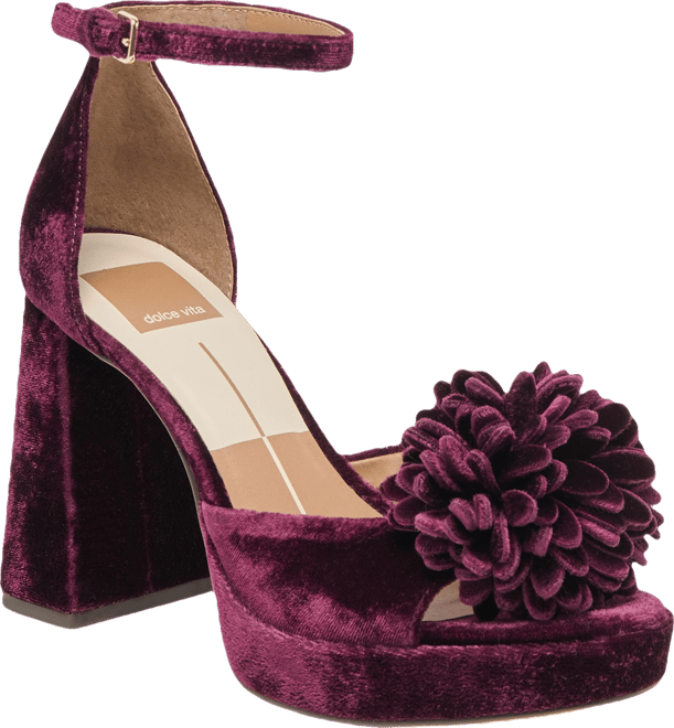 Women's Perel Flower Two-Piece Platform High-Heel Dress Sandals