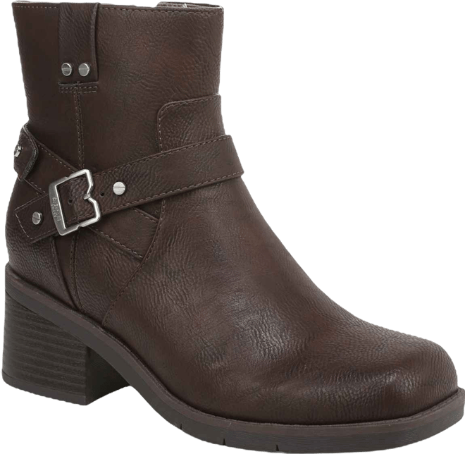 Women's Janis Square Toe Rugged Short Boots