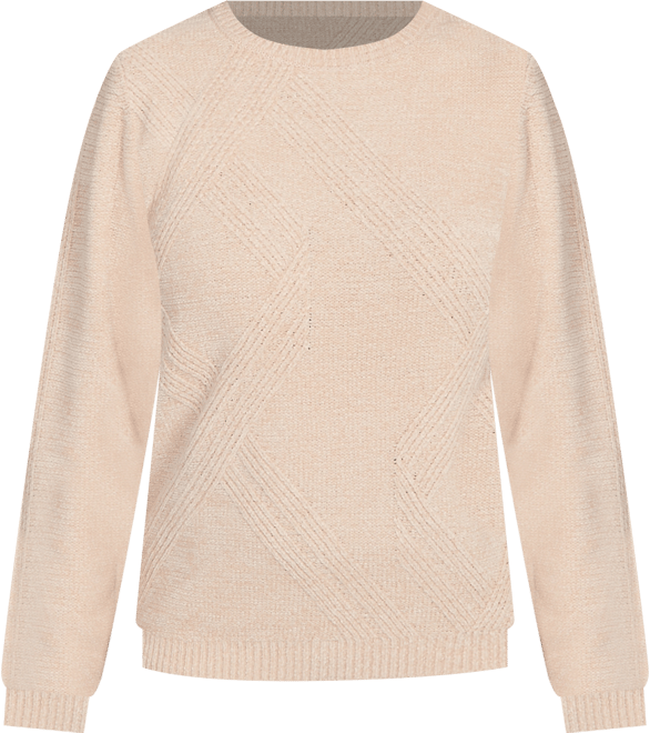 Women's Classic Cable Chenille Pullover Sweater