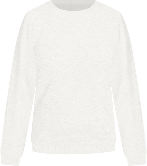 Women's Classic Cable Chenille Pullover Sweater