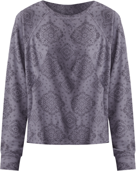 Women's Cloud Long Sleeve Crew Neck Sweater