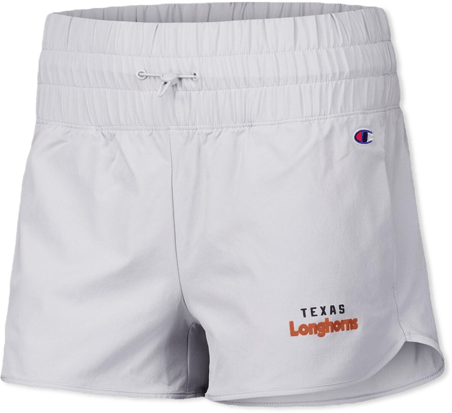 Women's Silver Texas Longhorns Tailgate Her Woven Shorts