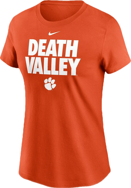 Women's Orange Clemson Tigers Local Ultimate Chant T-Shirt