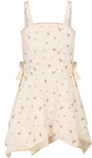 Women's Handkerchief Mini Dress