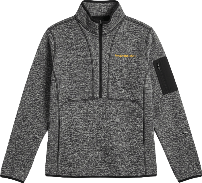 Women's Washington Football Team Fortune Quarter-Zip Pullover Jacket