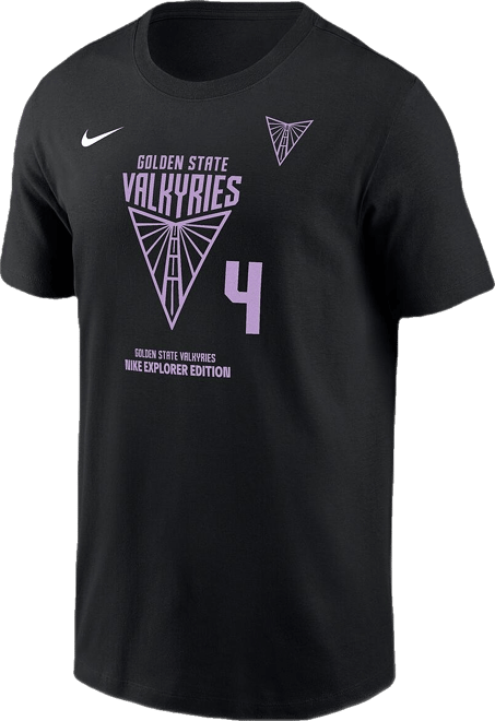 Men's and Women's Juste Jocyte Black Golden State Valkyries Name Number T-Shirt