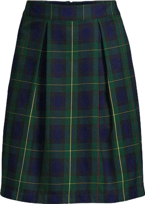 Women's Plaid Skort Top of Knee