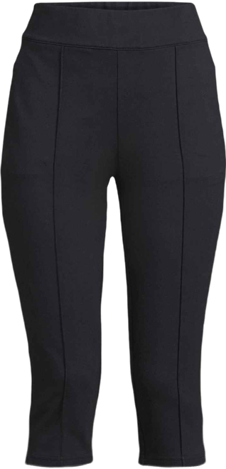 Women's Starfish High Rise Pintuck Capri Pants
