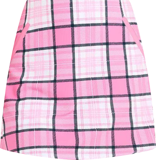 Women's Flora Lux Lennox Plaid 17 Inch Golf Skort
