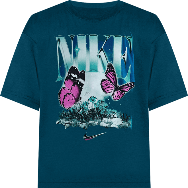 Nike Sportswear เสื้อยืดเด็กโต (หญิง)