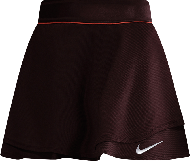 NikeCourt Slam Dri-FIT Tennisrock mit hohem Bund (Damen)