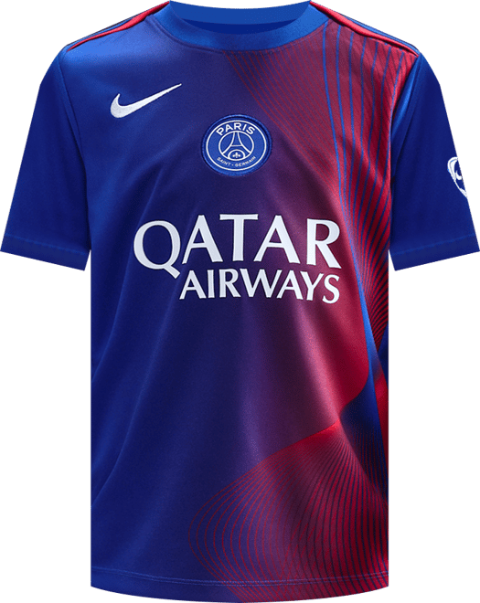 Paris Saint-Germain Academy Pro Third Big Kids' Nike Dri-FIT Soccer Pre-Match Top
