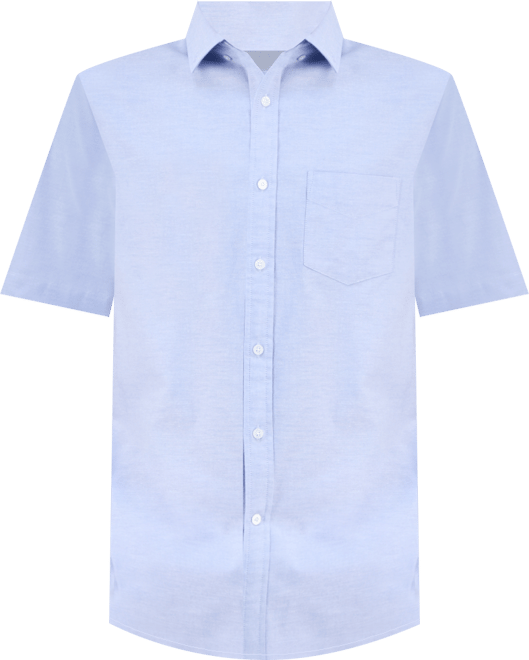 Men's Short Sleeve Button-Down Oxford Shirt, Created for Macy's