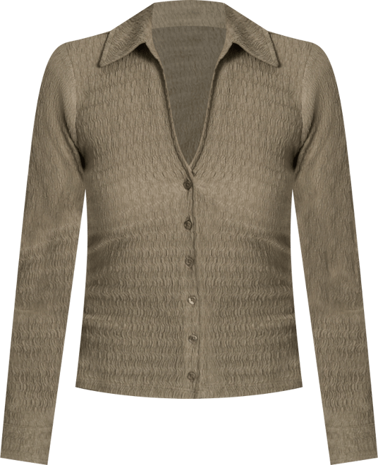 トップス MEDI SWITCH KNIT CARDIGAN SHENHE Women's Color Block Open Front Long Sleeve Ribbed