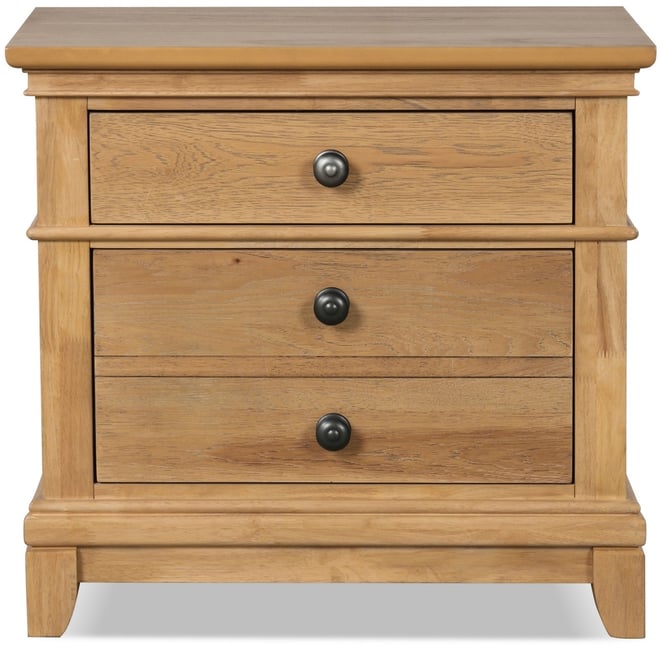 Wellington 26.5" Wood 2-Drawer Nightstand
