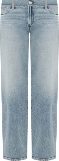 Women's Loose & Low Rise Straight Leg Jeans