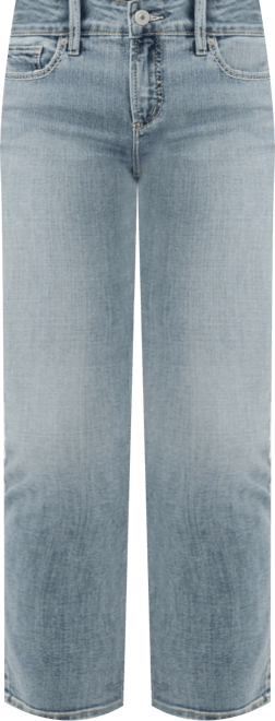 Women's Elyse Mid Rise Comfort Fit Straight Leg Jeans