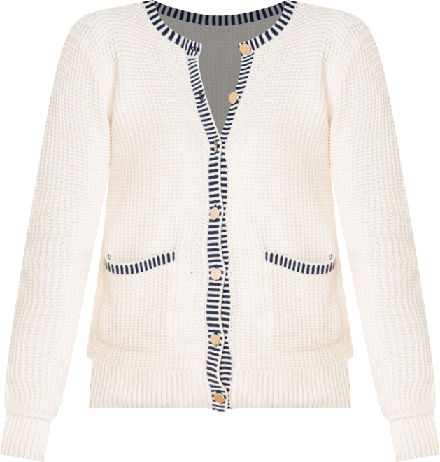 Women's Organic Tweed Stitch Sweater Cardigan