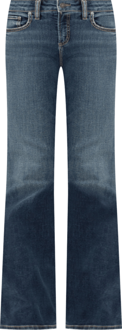 Women's Suki Mid Rise Curvy Fit Slim Bootcut Jeans