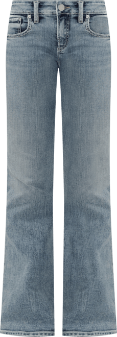 Women's Elyse Mid Rise Comfort Fit Slim Bootcut Jeans