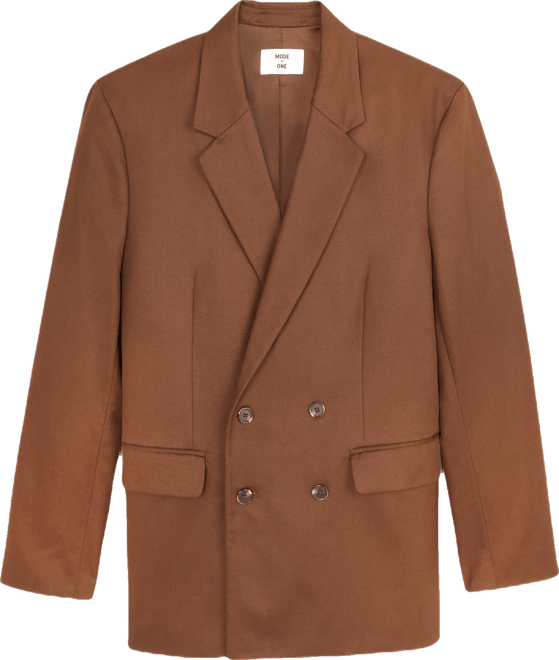 Men's Relaxed Fit Double Breasted Blazer, Macy's Exclusive