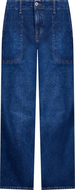 Women's Mid-Rise Relaxed Straight-Leg Jeans, Macy's Exclusive