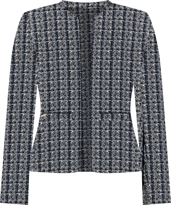 Tweed Open-Front Cardigan, Regular & Petite