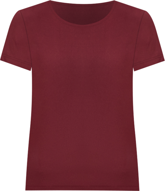 Juniors' Short-Sleeve Crewneck Tee