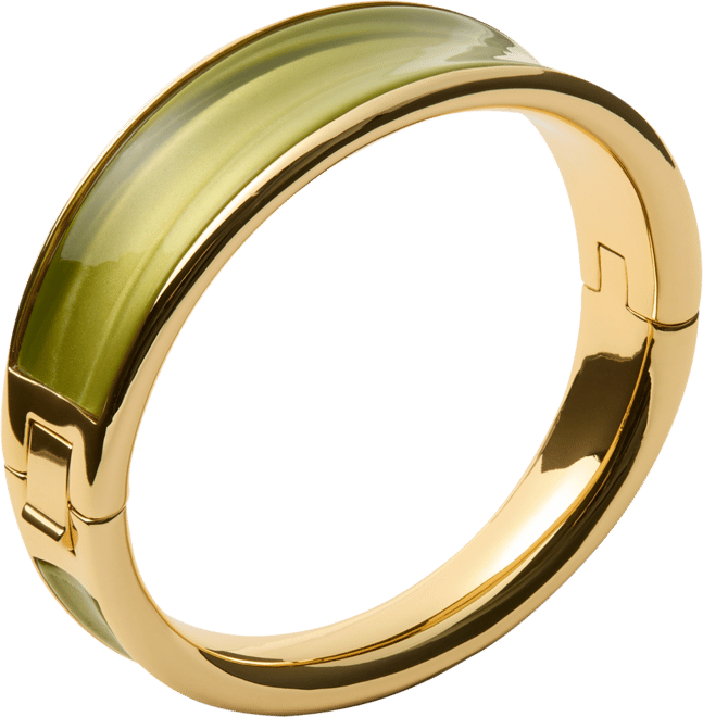 Gold-Tone Bold Bangle Bracelet