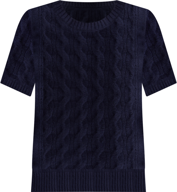 Women's Cloud Soft Cable Sweater T-Shirt