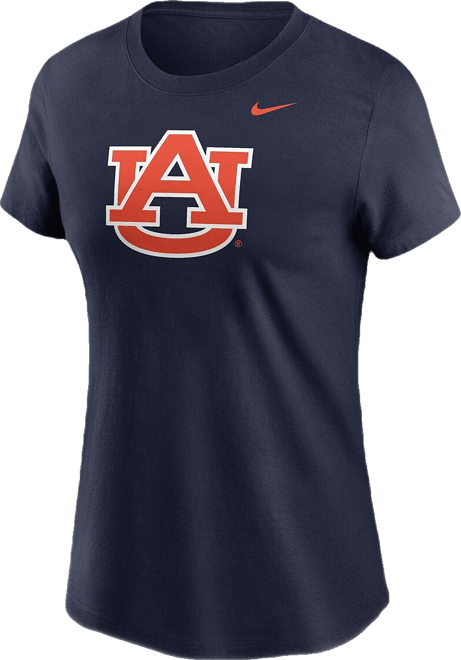 Women's Navy Auburn Tigers Primary Logo T-Shirt