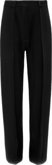 Wide Leg Trouser In Black