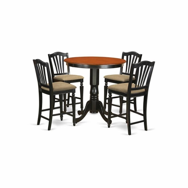 5 Pc Dining counter height set