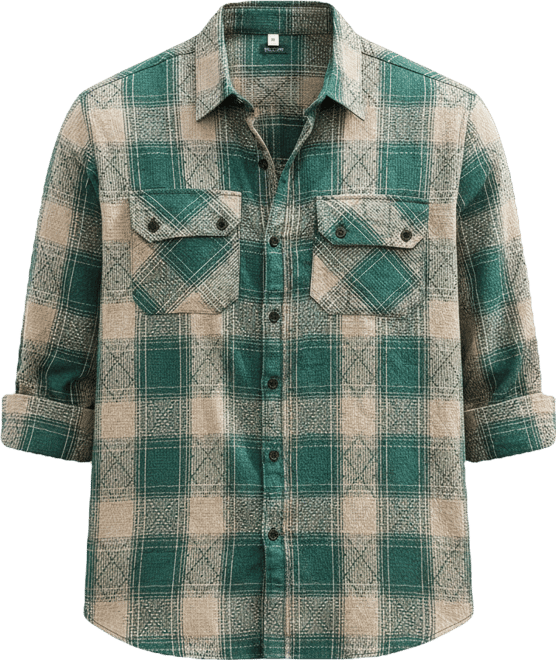 Men's Buffalo Check Utility Shirt