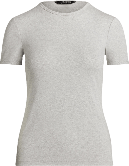 Women's Stretch Cotton Crewneck Tee