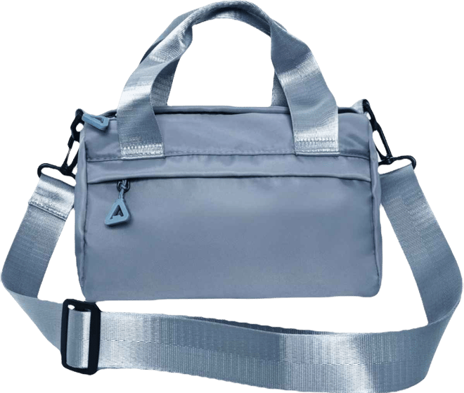 Mini Black Gym Bag Sport Bag Adjustable Small Duffle Bag Detachable Strap Gym Tote For Women Small Duffle Bag (Blue)