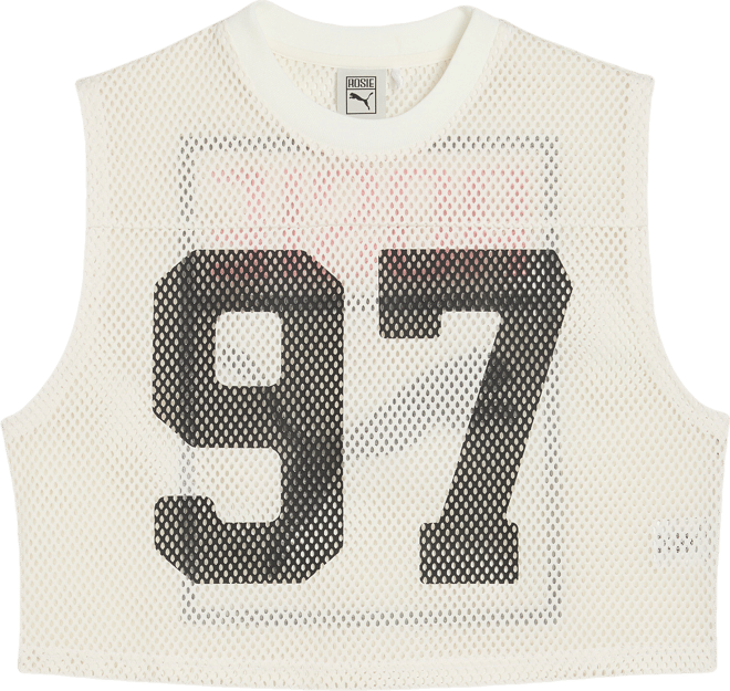 PUMA x ROSÉ Women's Relaxed Mesh Top
