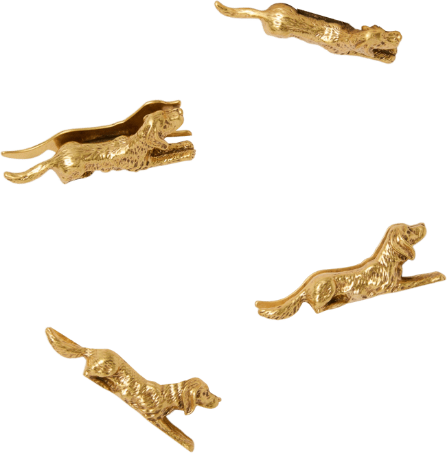 Baroque Floral Ombre Reversible Wipeable Placemats Set of 4