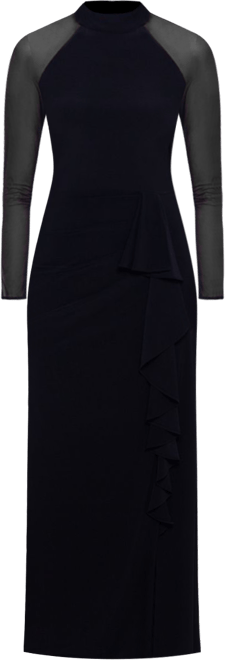 Drape Detail Gown - Exclusive