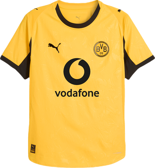 PUMA Borussia Dortmund 25/26 Authentic Cup Soccer Jersey
