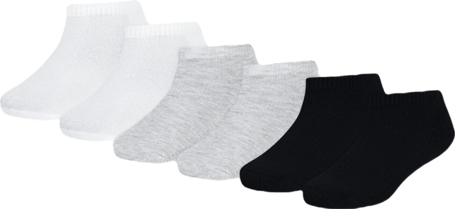 6-Pack Neutral Low Socks