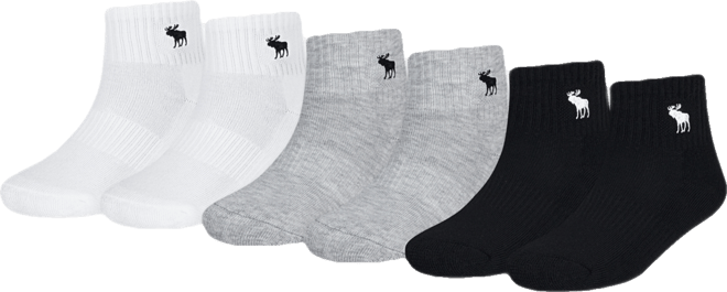 6-Pack Neutral Ankle Socks