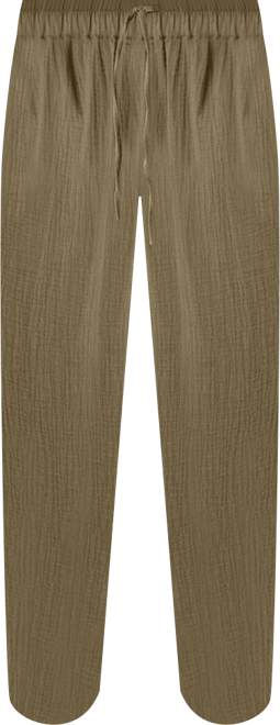Women's Organic Cotton Coastal Double Gauze Tapered Pull-On Pant