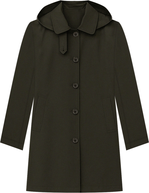 Lauren Ralph Lauren Women's Hooded A-Line Raincoat - Macy's 