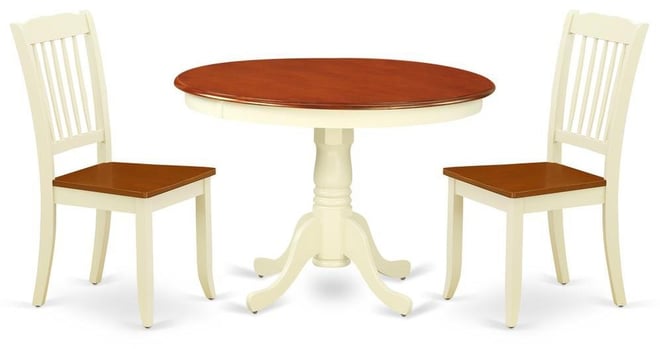 Dining Room Set Buttermilk & Cherry